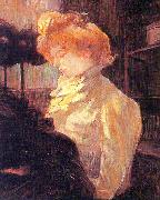  Henri  Toulouse-Lautrec The Milliner oil painting